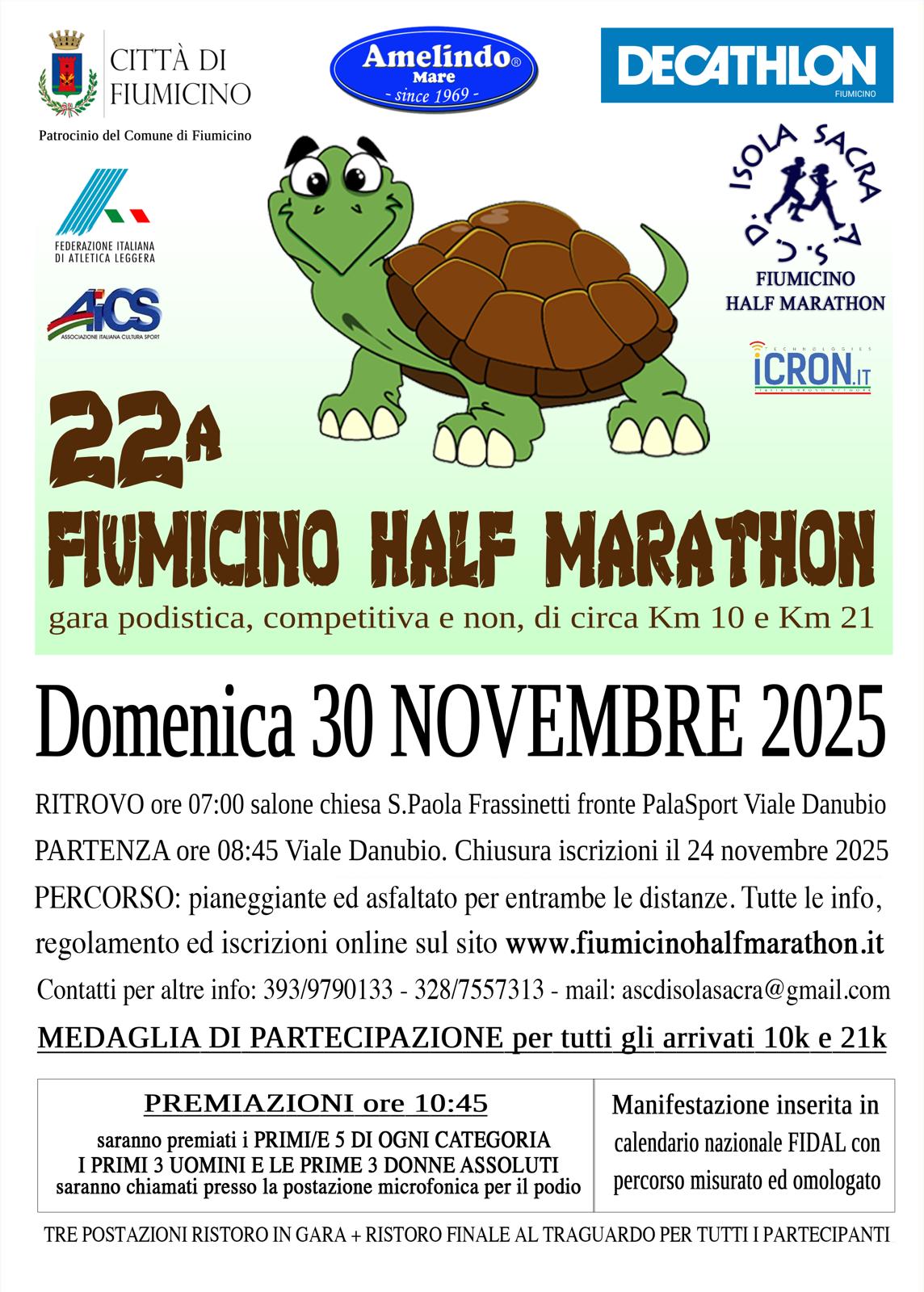Fiumicino Half Marathon