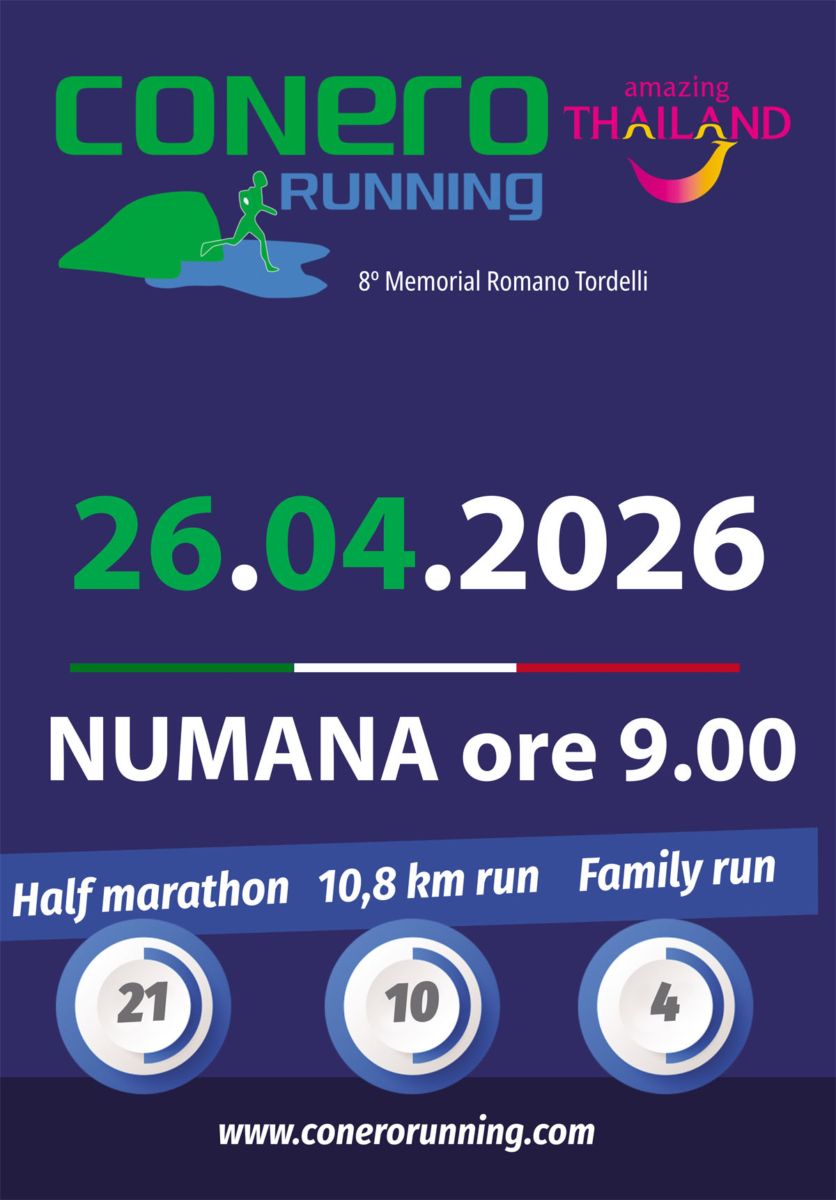 Conero Running