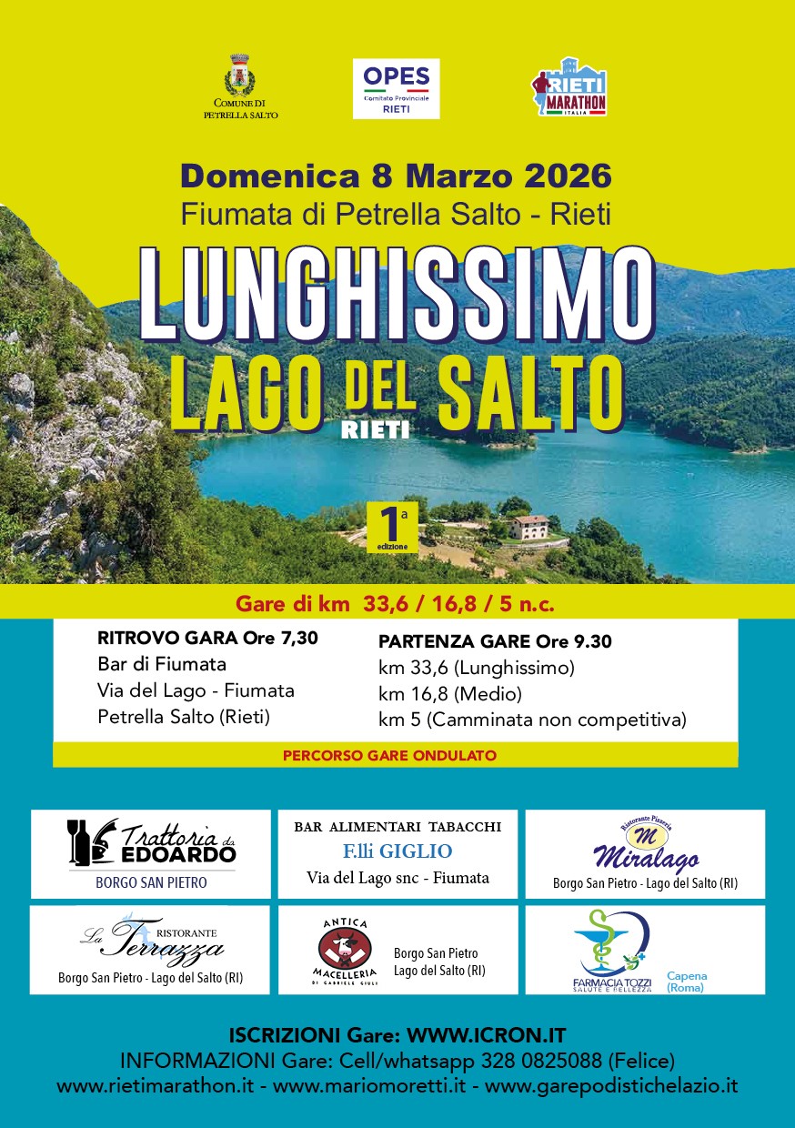Lunghissimo Lago del Salto