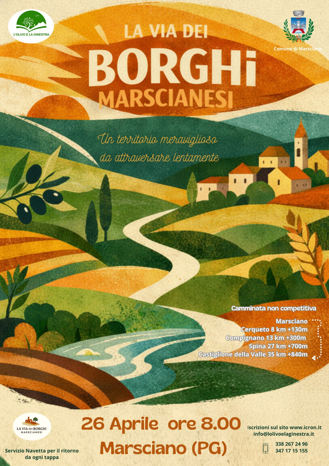 La Via dei Borghi Marscianesi 35K