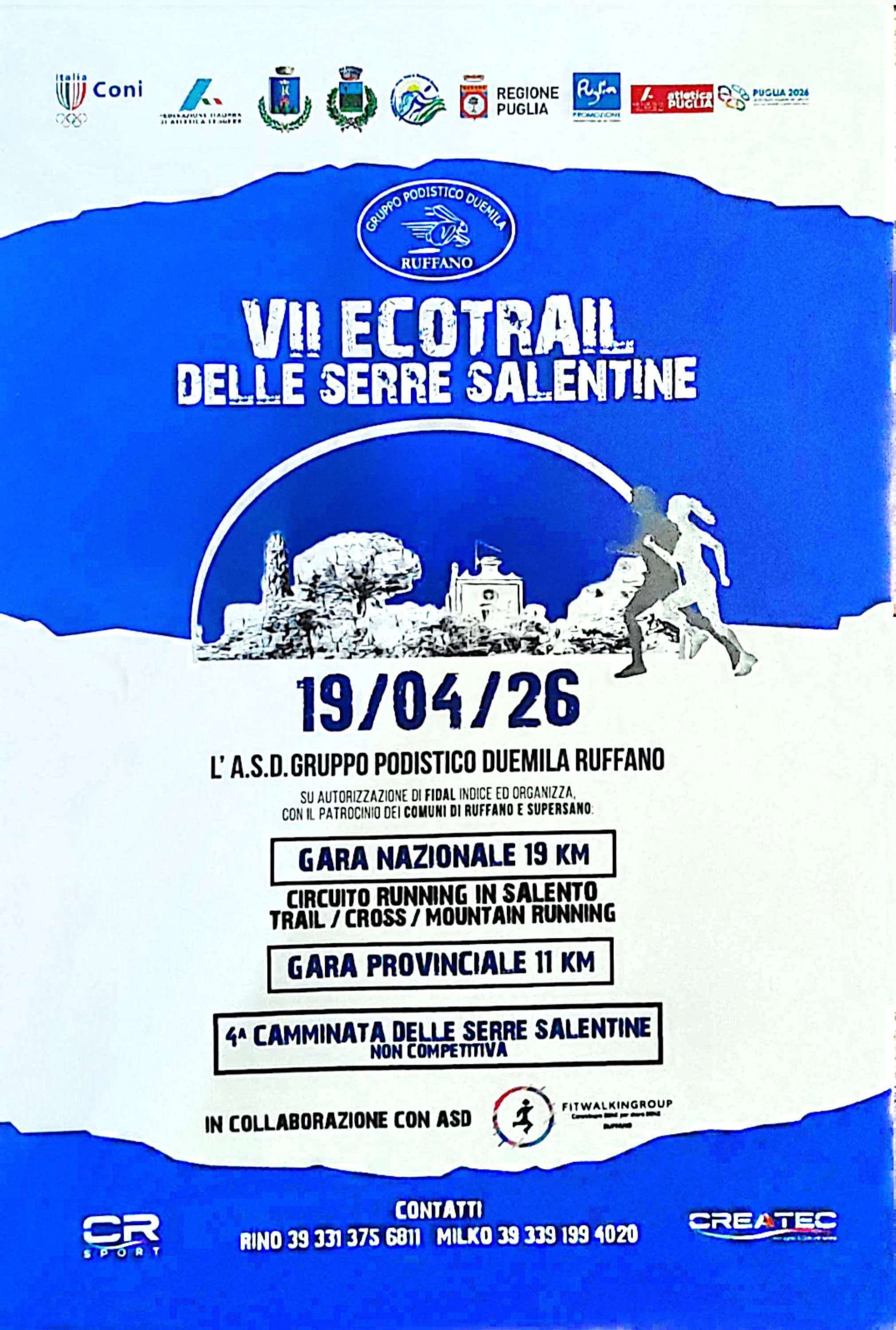 EcoTrail delle Serre Salentine