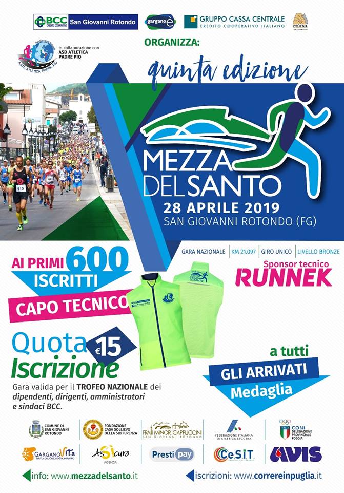Locandina 5^MEZZA DEL SANTO 2019