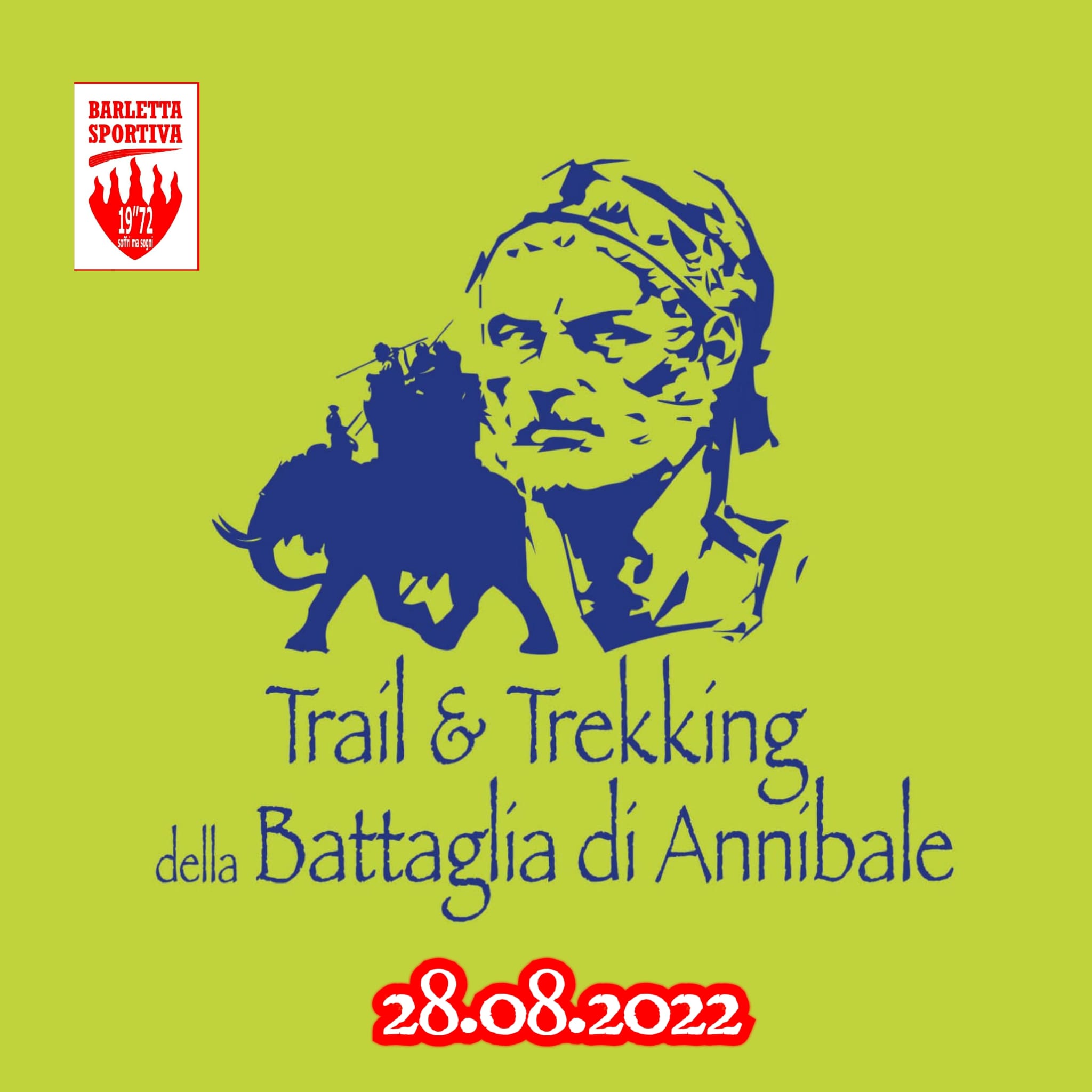Locandina 3° TRAIL DI ANNIBALE 2022