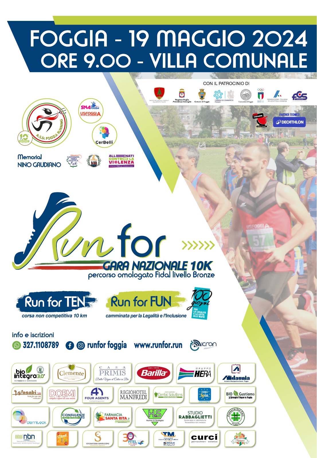 Locandina 2^ RUN FOR 2024