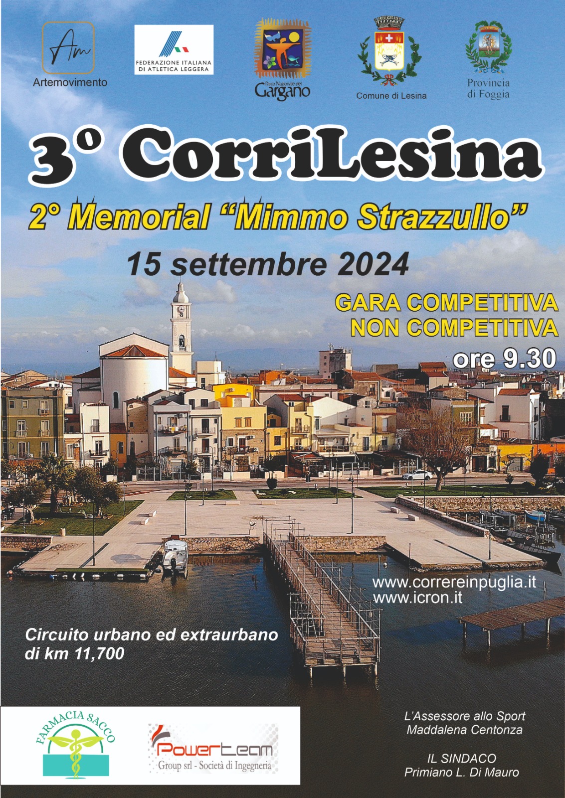 Locandina 3^ CORRILESINA 2024