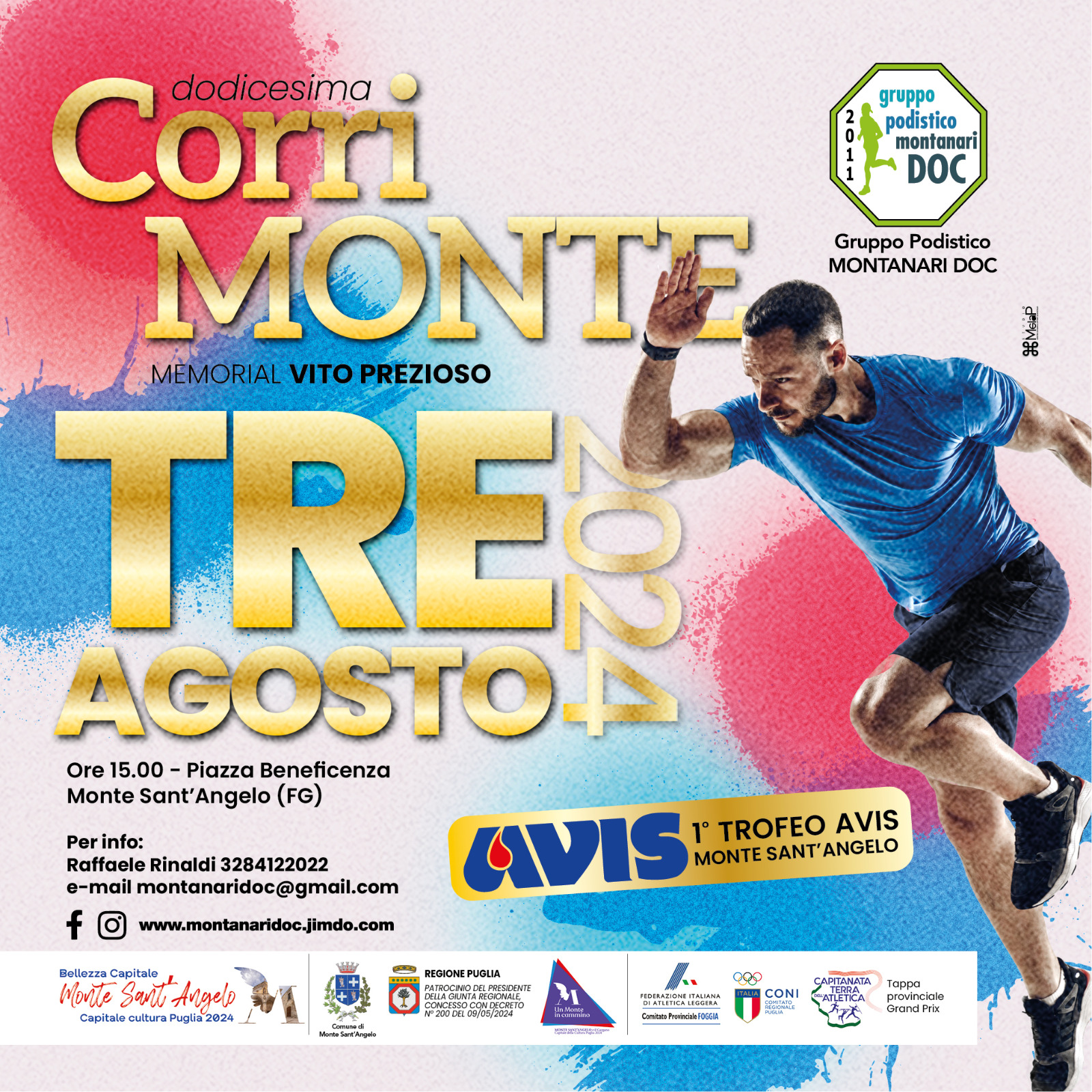 Locandina 12^ CORRIMONTE 2024