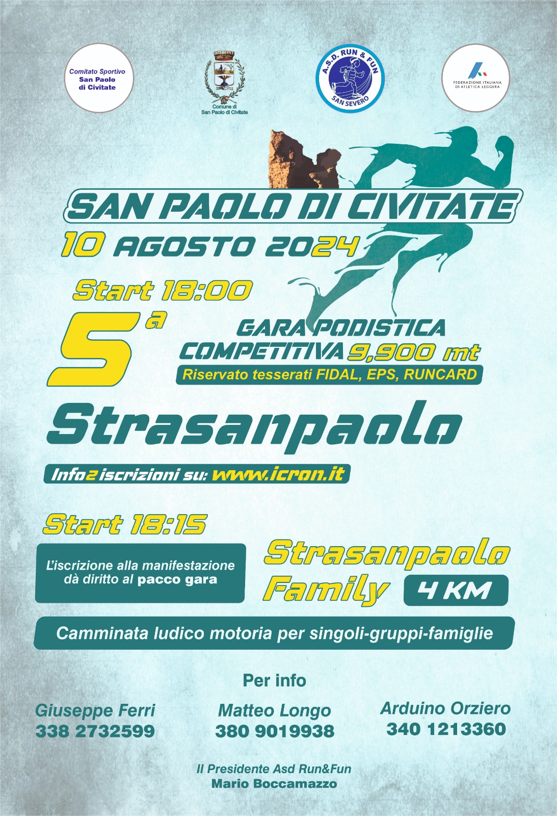 Locandina 5^ STRASANPAOLO 2024