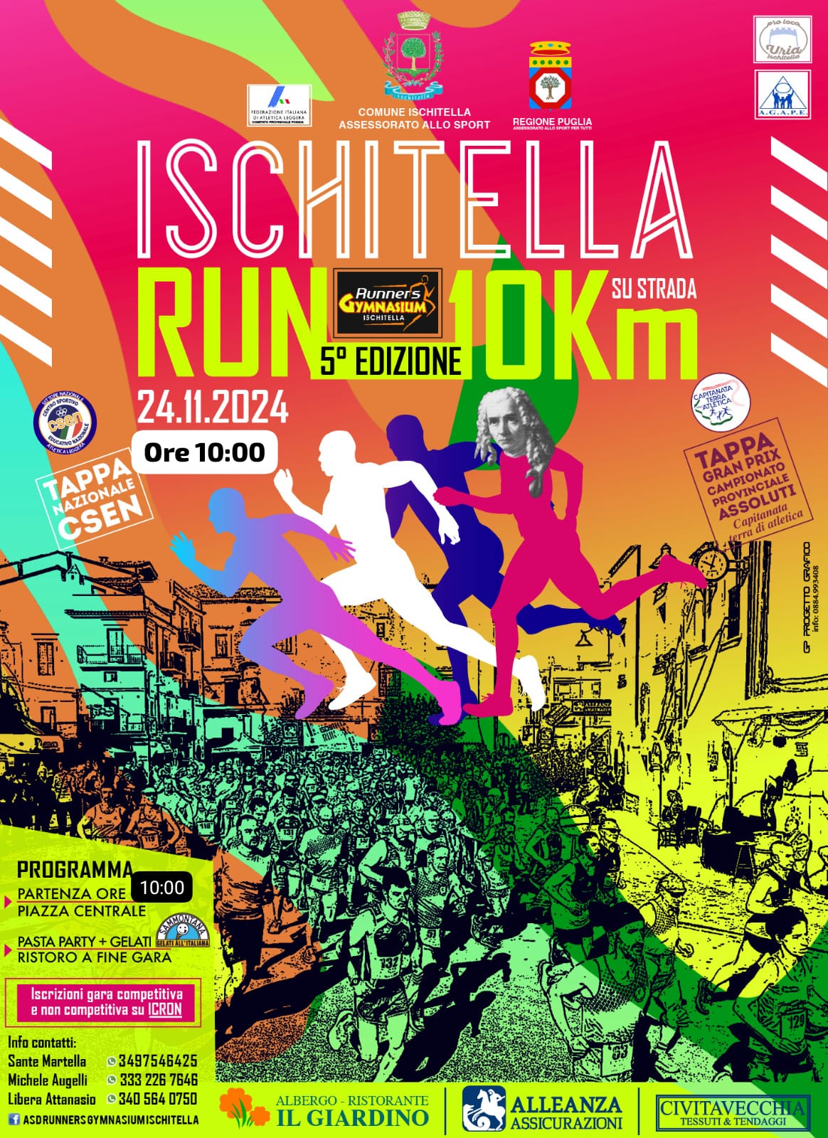 Locandina 5^ ISCHITELLA RUN 2024